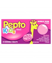 Children's Pepto Bubble Gum Flavoured Antiacid
